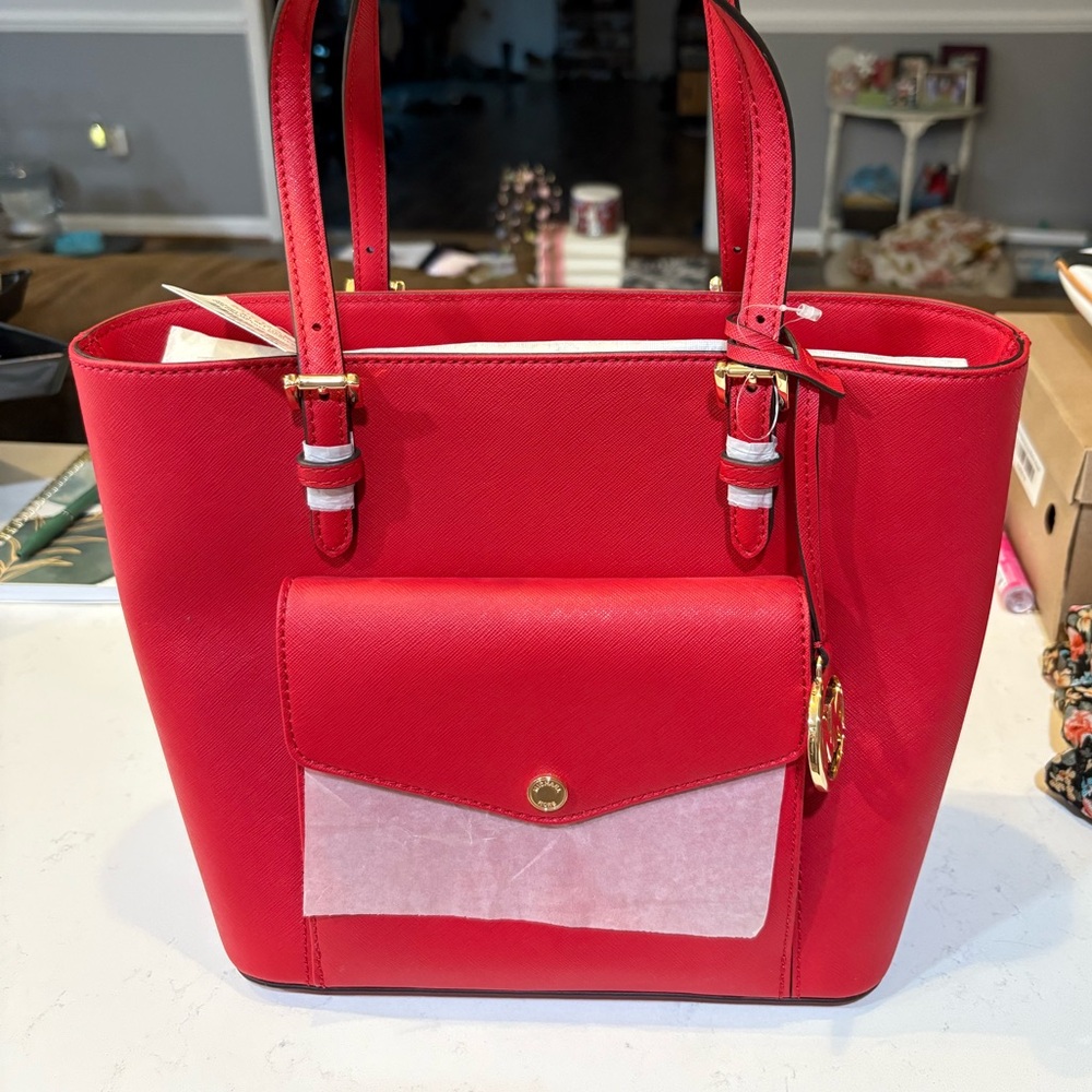 Red Tote Bag